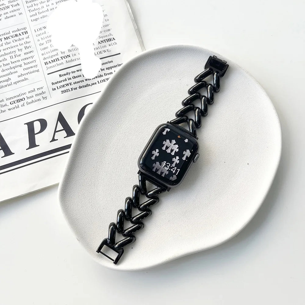 Metal band for Apple Watch 10 9 8 band 46mm 42mm 41mm 45mm 40mm 44mm 49mm Women band Apple Watch Series 7 SE 6 5 Ultra Watchband