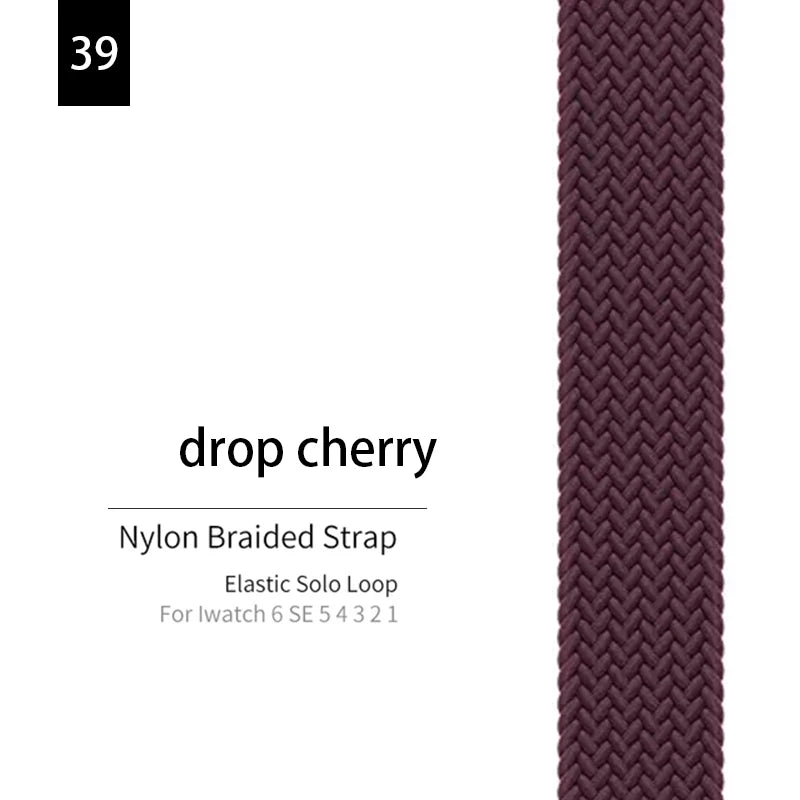 Elastic Solo Loop band For Apple Watch 44mm 40mm 45mm 41mm 46mm 42mm Ultra 49mm band for Apple Watch Series 10 9 8 7 SE 6 5 4 band