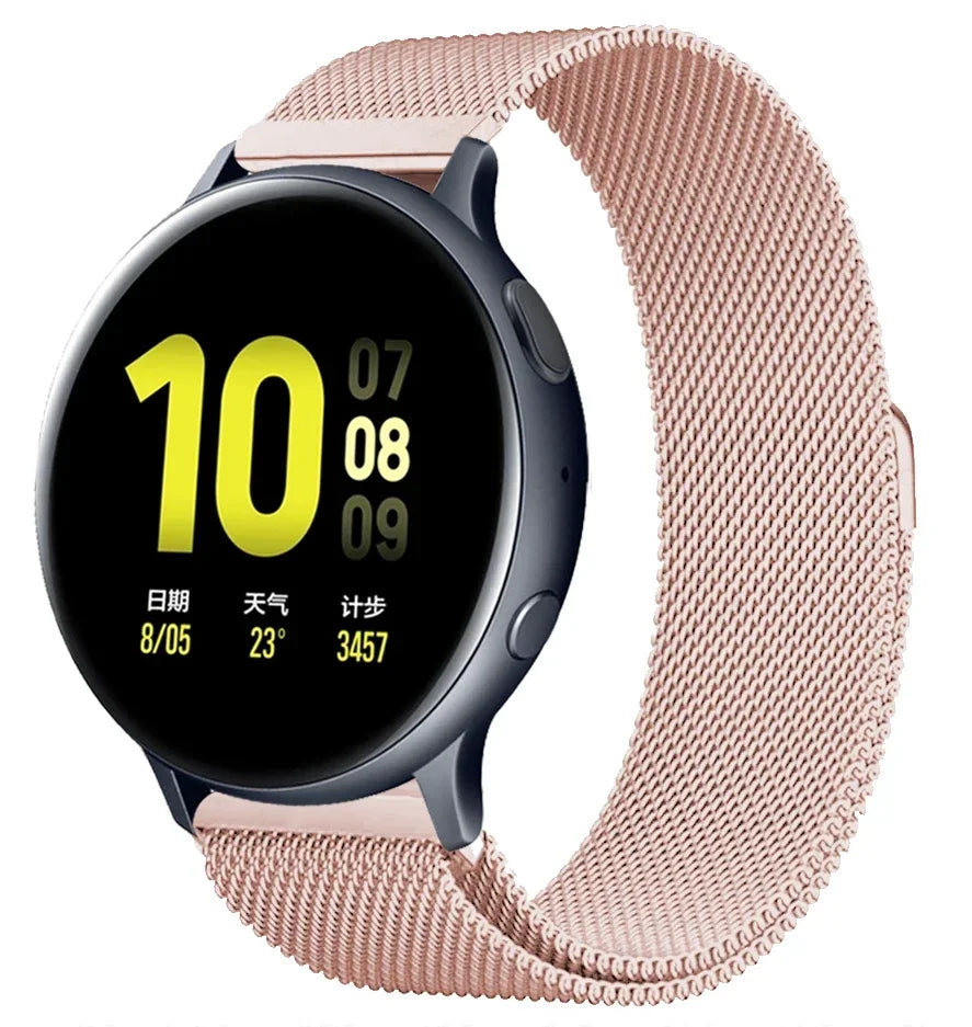 Strap for Samsung Galaxy watch Active 2/4/5/5Pro 44mm/40mm Magnetic loop 20mm 22mm Bracelet Galaxy Watch 6 4 classic 46mm 42mm
