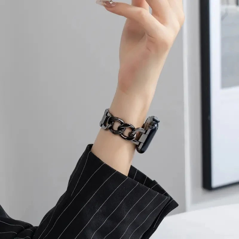 Metal band for Apple Watch 10 Ultra 46mm 9 8 7 band 42mm 45mm 41mm Women Belt band Apple Watch Series 6 SE 40mm 44mm 49mm Watchband