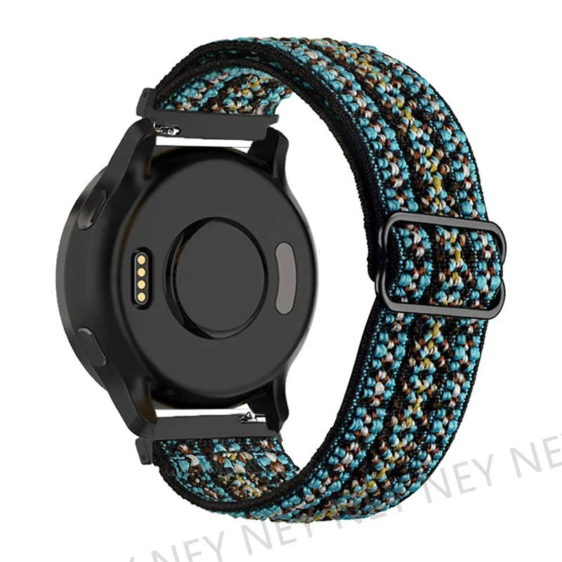 Elastic Shiny strap For Samsung Galaxy Watch 7/6/5/pro/3/4/Active 2 20mm/22mm Bohemian Pride bracelet Huawei GT 5-4-3-2-e band