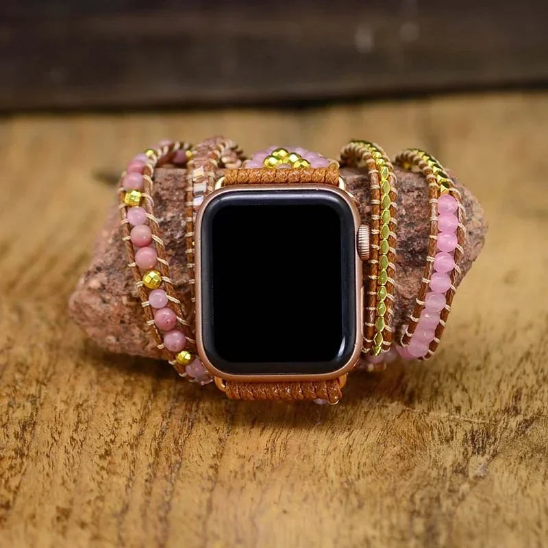 Bohemian band for Apple Watch band 44mm 40mm 42mm 38mm 41mm 45mm Handmade Jewelry bands Apple Watch Series 8 7 6 5 4 3 SE Ultra 49mm