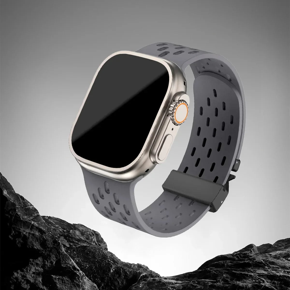 Breathe Silicone band for Apple Watch band 10 46mm 44mm 45mm 42mm Correa for Apple Watch Series 10 9 8 7 6 5 4 SE Ultra 2 49mm band