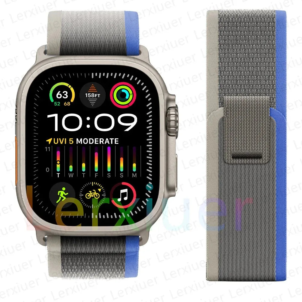 trail loop For Apple Watch Ultra 2 band 49mm 44mm 40mm 45mm 41mm 42mm 38mm correa band Apple Watch Series 7 6 SE 8 9 10 46mm bands