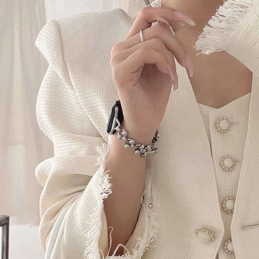 Correa For Apple Watch band Series Ultra 11 10 9 8 7 6 5 4 3 2 1 SE 38mm 40mm 41mm 42mm 44mm 45mm 46mm 49mm band