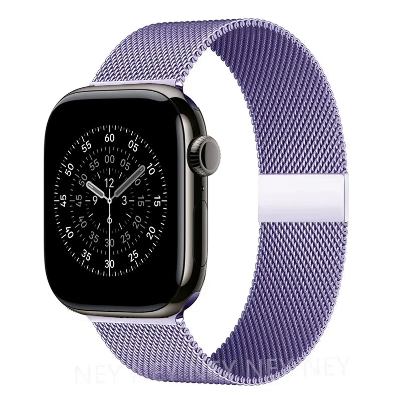 Milanese loop For Apple Watch band 38mm 45mm 44mm 40mm 41mm 42mm 46mm band Apple Watch Series 11 10 8 7 6 5 4 SE 9 Ultra 2 3 49mm