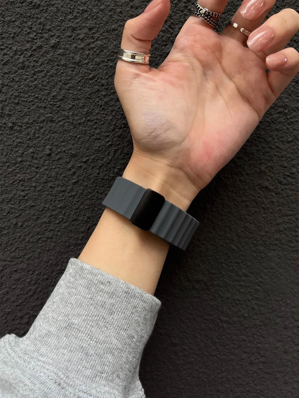 Ocean Silicone Loop Strap For Samsung Galaxy Watch 7 6 5 40mm 44mm Adjustable Bracelet Watchband For Galaxy 4 6 Classic 20/22mm