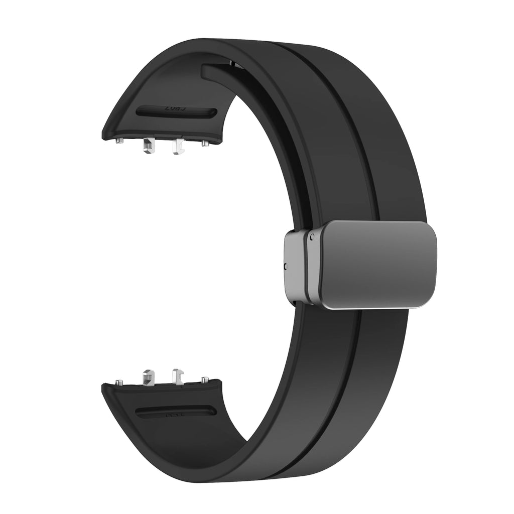 Sports Silicone Band For Samsung Galaxy Fit3 Fit 3 SM-R390 Magnetic D Buckle Strap Wristband Bracelet Replacement Accessories