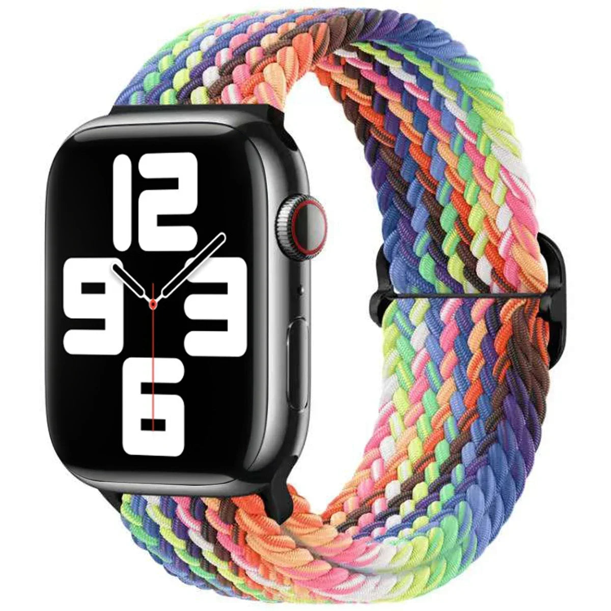 Nylon band for Apple Watch Ultra 2 band 49mm 40mm 44mm 41mm S10 46mm Elastic Braided Loop band Apple Watch Series 9 8 7 6 SE 5 4