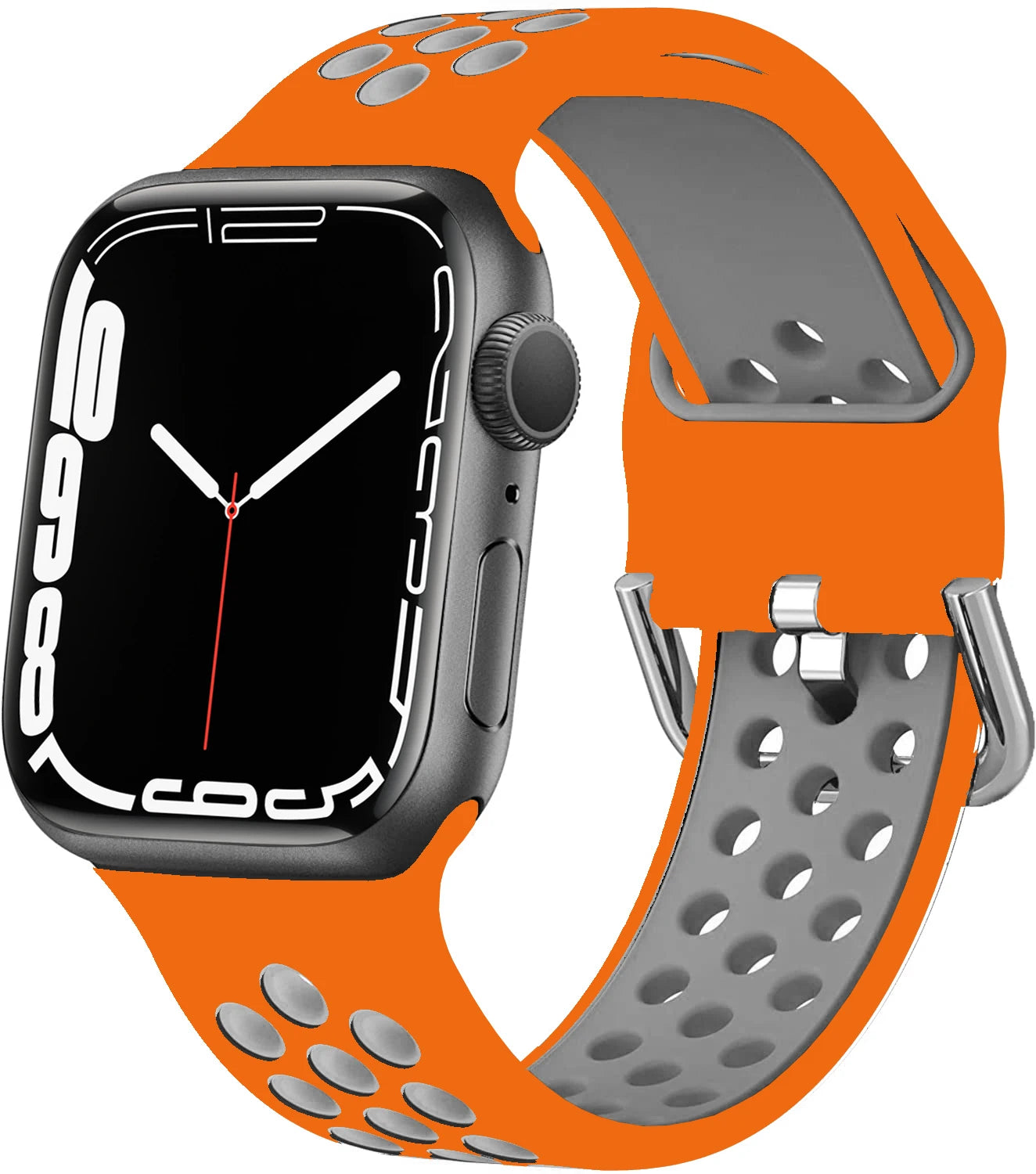 Silicone band For Apple Watch band 44mm 40mm 45mm 49mm 41mm 38mm 42mm 44mm band Apple Watch Ultra 2 Series 7 3 4 5 6 SE 8 Bands