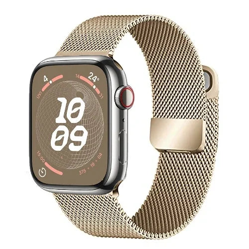 Magnetic Milanese band For Apple Watch 11 10 9 8 7 46mm 42mm 45mm 41mm Ultra 3 2 49mm band Apple Watch 6 5 4 SE3 44mm 40mm Band