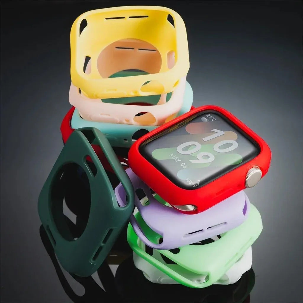 TPU Case+band Screen Protectors for Apple Watch 38mm 40mm 41mm 42mm 44mm 45mm 49mm Apple Watch Series 11 10 9 8 7 6 5 4 Ultra SE