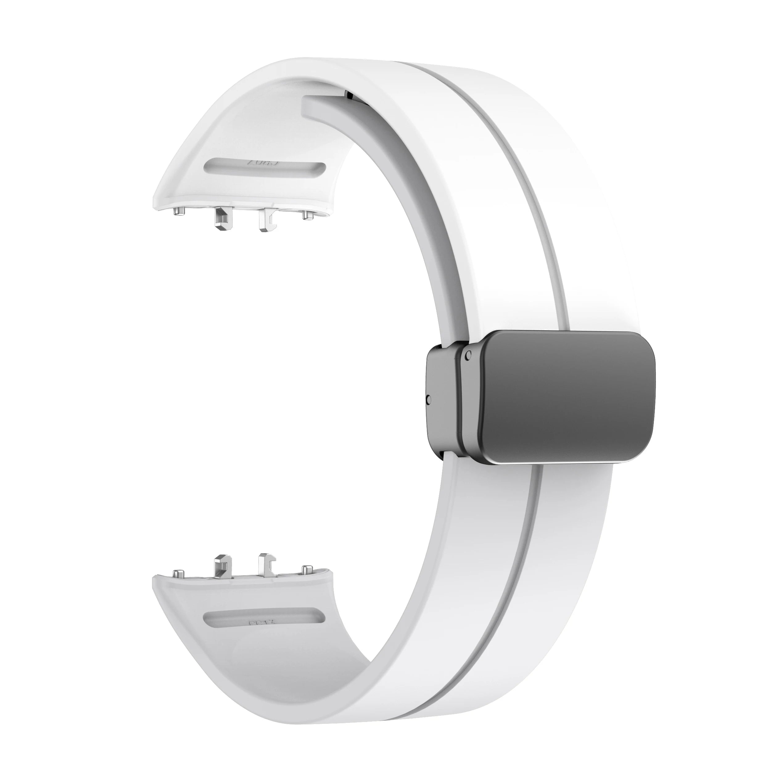 Sports Silicone Band For Samsung Galaxy Fit3 Fit 3 SM-R390 Magnetic D Buckle Strap Wristband Bracelet Replacement Accessories