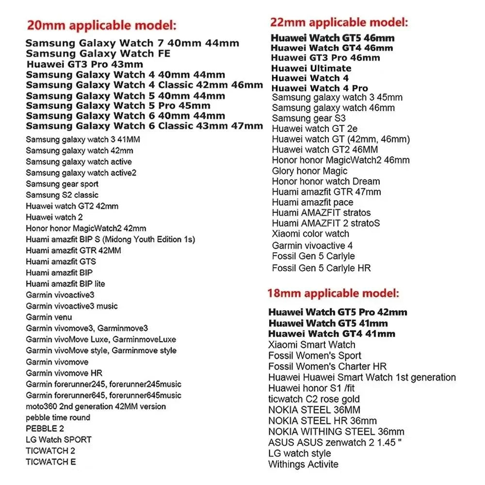 18mm 20 22mm Women Silicone Engraved Bracelet for Huawei GT5/GT4 41mm GT5Pro 46mm Band for Samsung Galaxy FE 7 6 40mm 44mm Strap