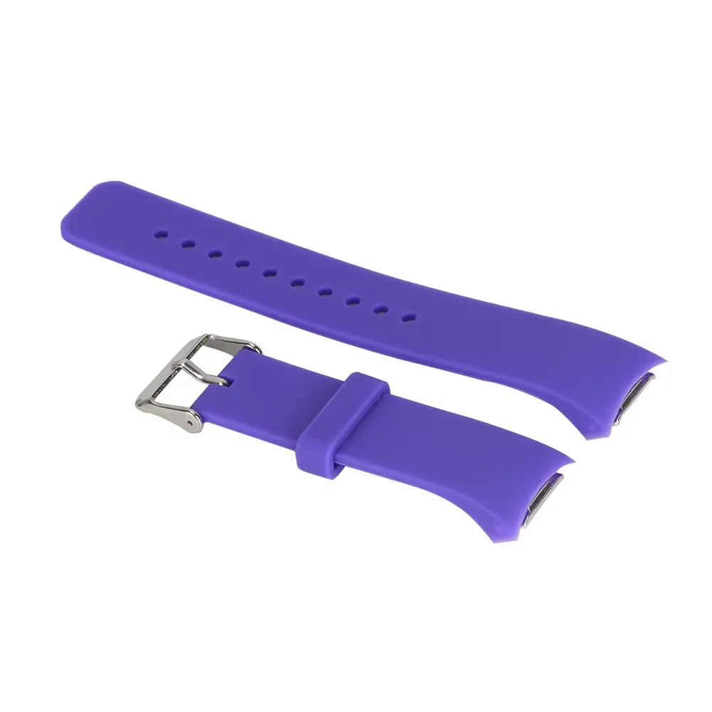Silicone Watch Strap For Samsung Galaxy Gear S2 R720 Sport Smart Watch Replacement Bracelet For Gear S2 R720 Band