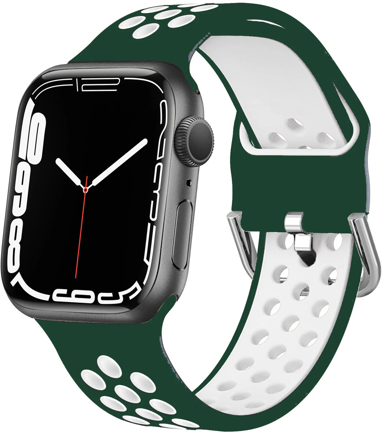 Silicone band For Apple Watch band 44mm 40mm 45mm 49mm 41mm 38mm 42mm 44mm band Apple Watch Ultra 2 Series 7 3 4 5 6 SE 8 Bands