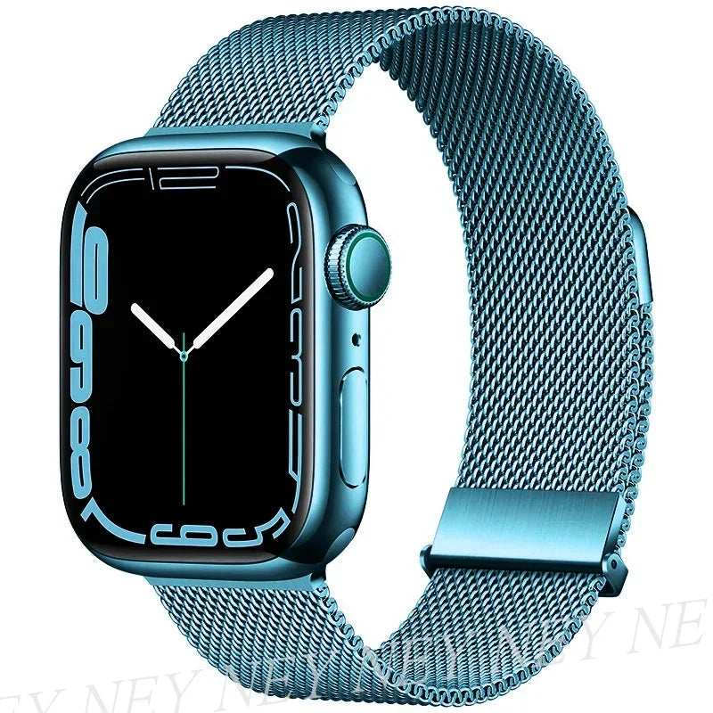 Milanese Loop for Apple Watch band 44mm 45mm 40mm 41mm 46mm 42mm pride band Apple Watch Series 10 9 8 7 6 SE 5 4 Ultra 2 49mm band