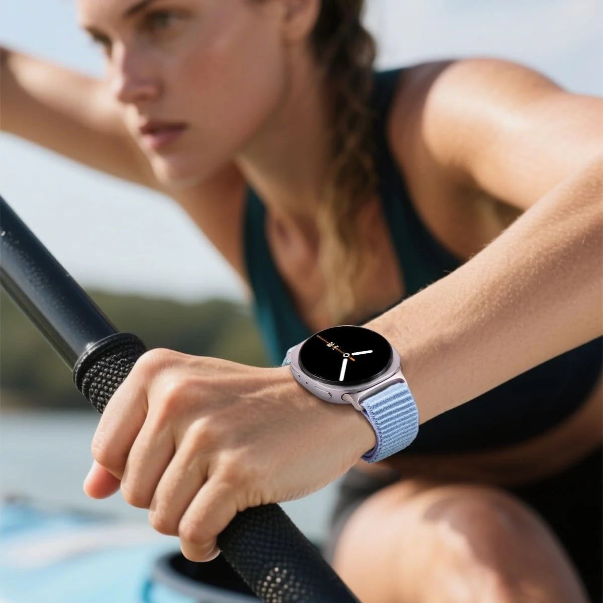 Nylon Loop Band for Samsung Galaxy Watch 8 Classic 46mm Official Original Bracelet Correa for Galaxy Watch 8 44 40mm Sport Strap