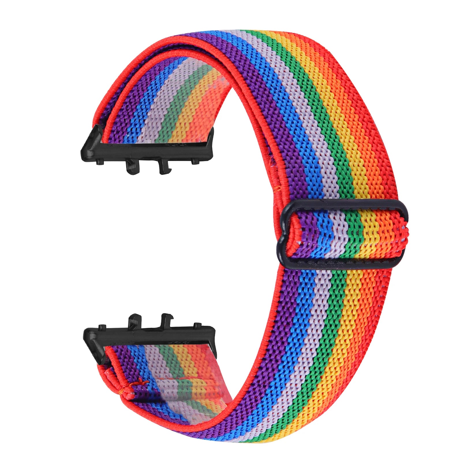 Tie Dye Print Strap For Samsung Galaxy Fit 3 Weaves Elastic Wristband For Samsung Galaxy Fit 3 SM-R390 Sport Vintage Watchband