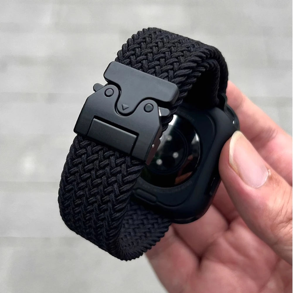 Parachute band for Apple Watch 10 band 46mm 42mm 45mm Ultra 49mm 44mm 41mm Braided band correa Apple Watch Series 9 8 SE 5 6 7