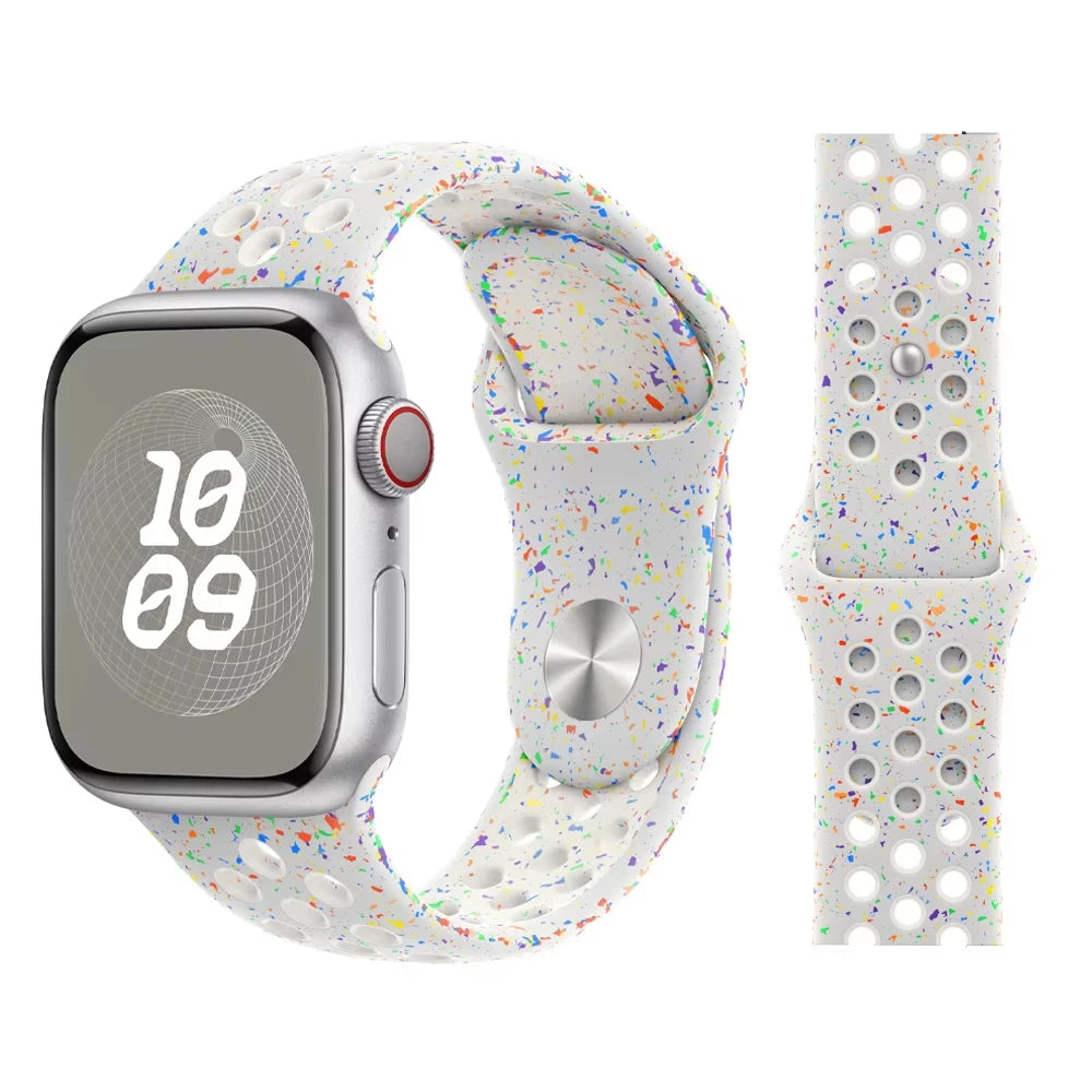 Official band For Apple Watch band 11 42mm 46mm 44mm 41mm 40mm 45mm Silicone band Apple Watch 10 9 8 7 6 5 SE 3 Ultra 3 2 49mm