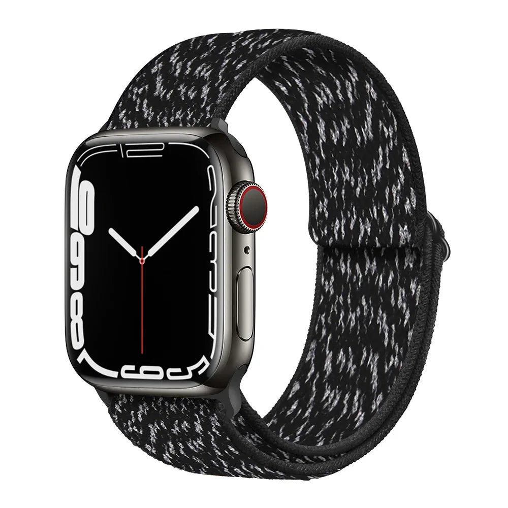 Nylon Loop band for Apple Watch band 45mm 44mm 42mm 40mm 41mm 46mm band Apple Watch Series 11 10 9 8 7 6 5 SE Ultra 3 49mm band