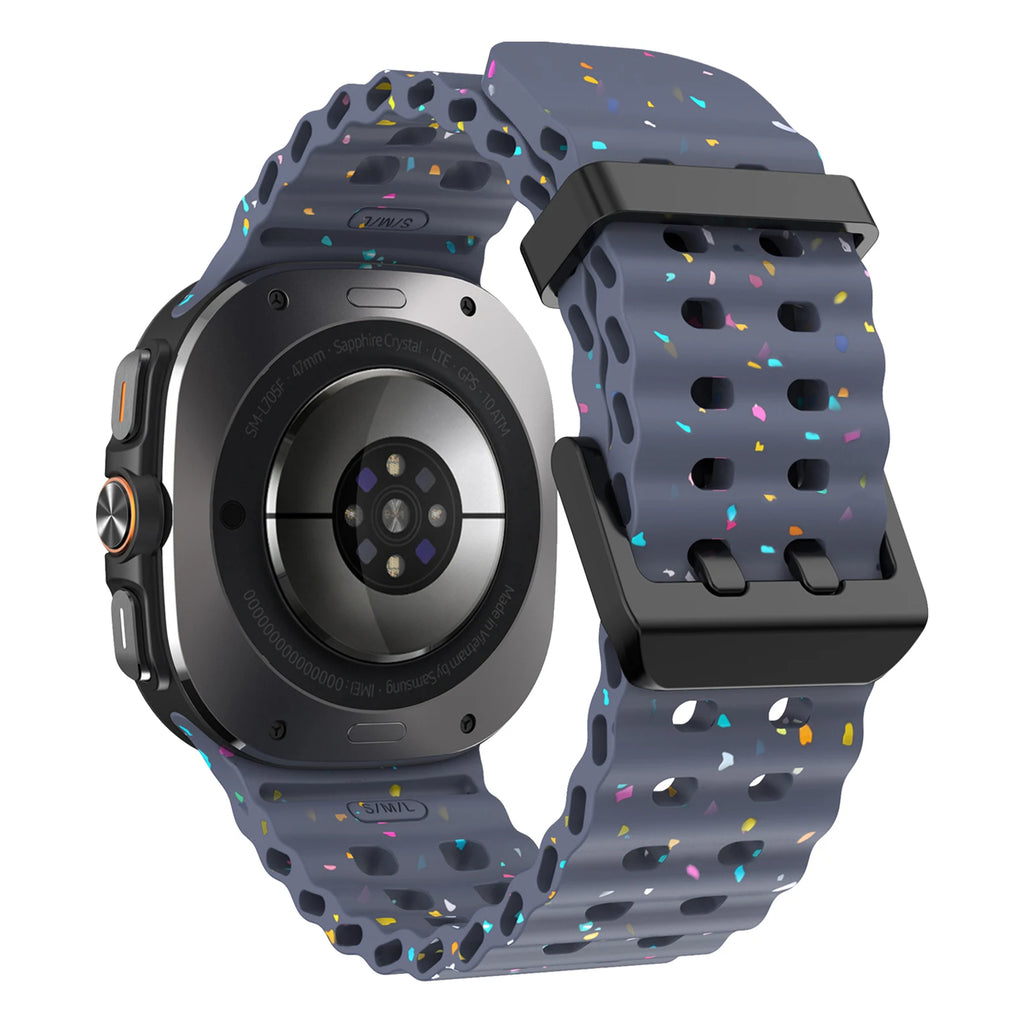 Luminous Strap for Samsung Galaxy Watch 7 Ultra 47mm Smart Watchband Silicone Bracelet for Galaxy Watch 7 Ultra Men Women Correa