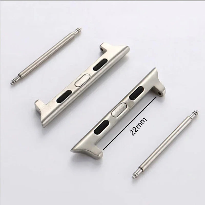 Adapter for Apple Watch Ultra 3 2 49mm Series 11 10 46mm 42mm SE3 40mm 44mm for Apple Watch band 22mm Connector 9 8 7 45mm 41mm