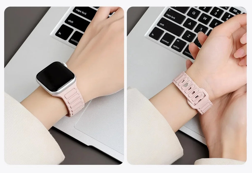 band For Apple Watch band 44mm 45mm Ultra 1 2 49mm 40mm 41mm 42mm 45mm 44mm Silicone band Apple Watch Series 10 9 8 SE 7 6 5 Band