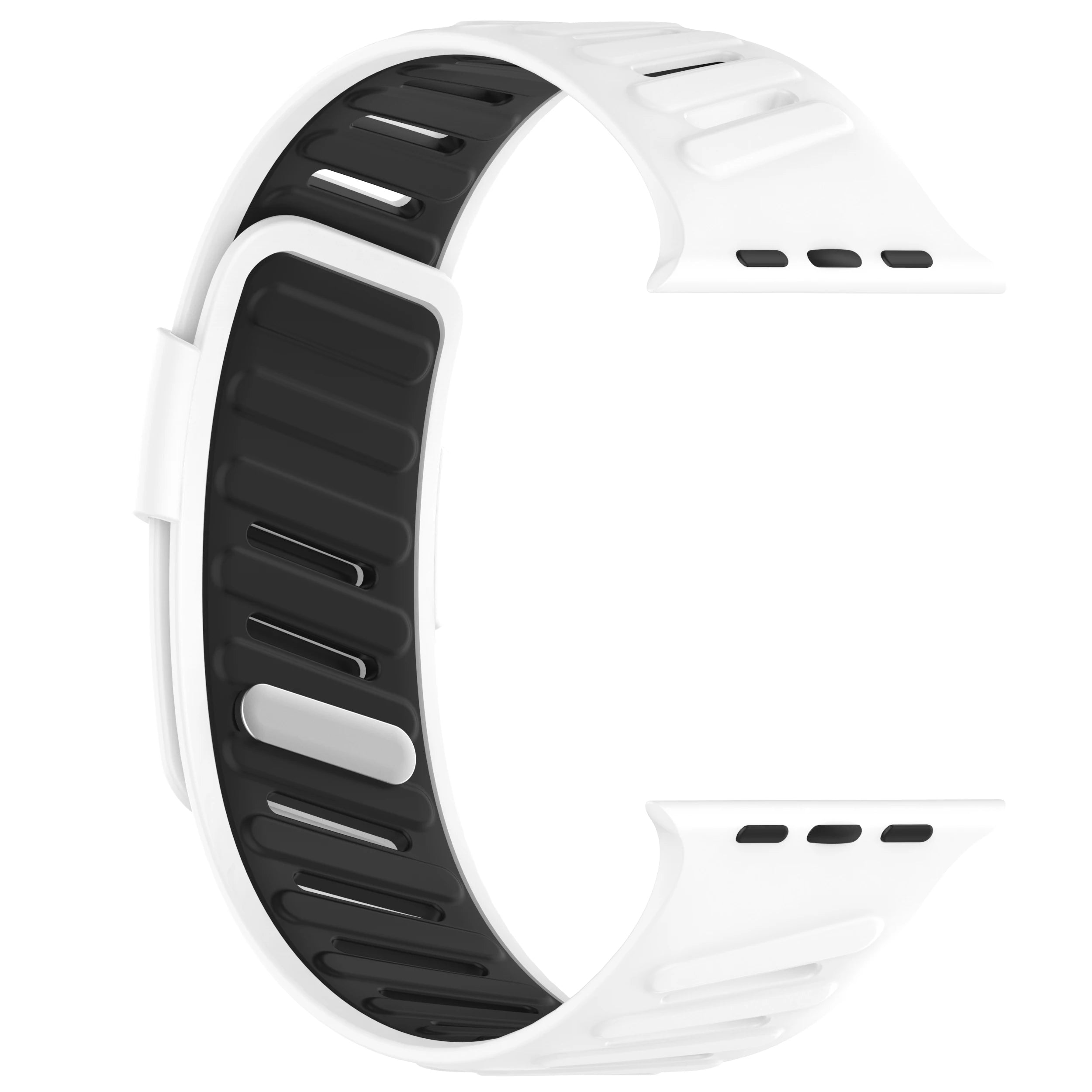Silicone Sport band For Apple Watch Ultra 2 3 49mm band 42mm 44mm 45mm 46mm Slanted Buckle band for Apple Watch 11 10 9 8 7 6 5 4 SE 3