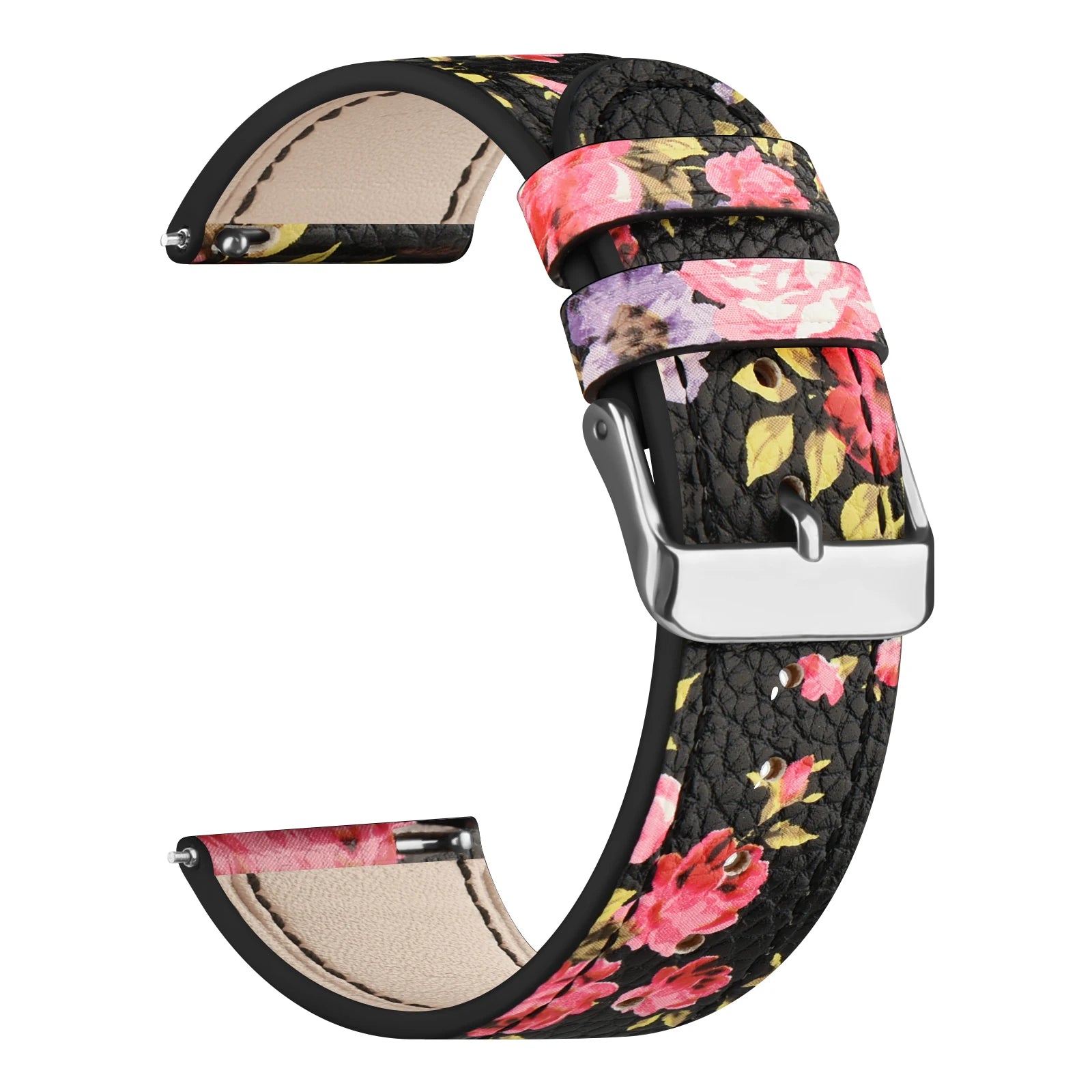 20mm Leather Band For Samsung Galaxy Watch FE 7 6 5 4 40mm 44mm/Watch 4 6 Classic 43 47mm/Active 2/5Pro 45mm/Watch 3 41mm Strap