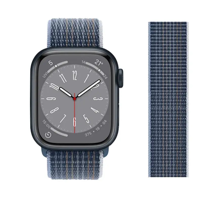 Nylon loop Correa For Apple Watch band 45mm 44mm 46mm 40mm 49mm 41mm 42mm 38mm band Apple Watch Series 6 SE 7 8 9 10 Ultra 2 bands