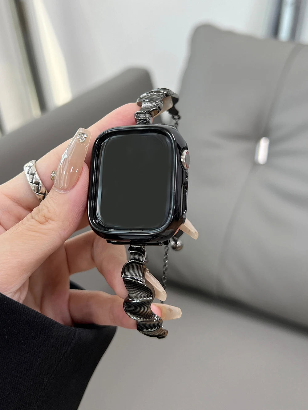 Women metal band for Apple Watch 10 Ultra 46mm 9 8 7 band 42mm 45mm 41mm Belt band Apple Watch Series 6 SE 40mm 44mm 49mm Watchband
