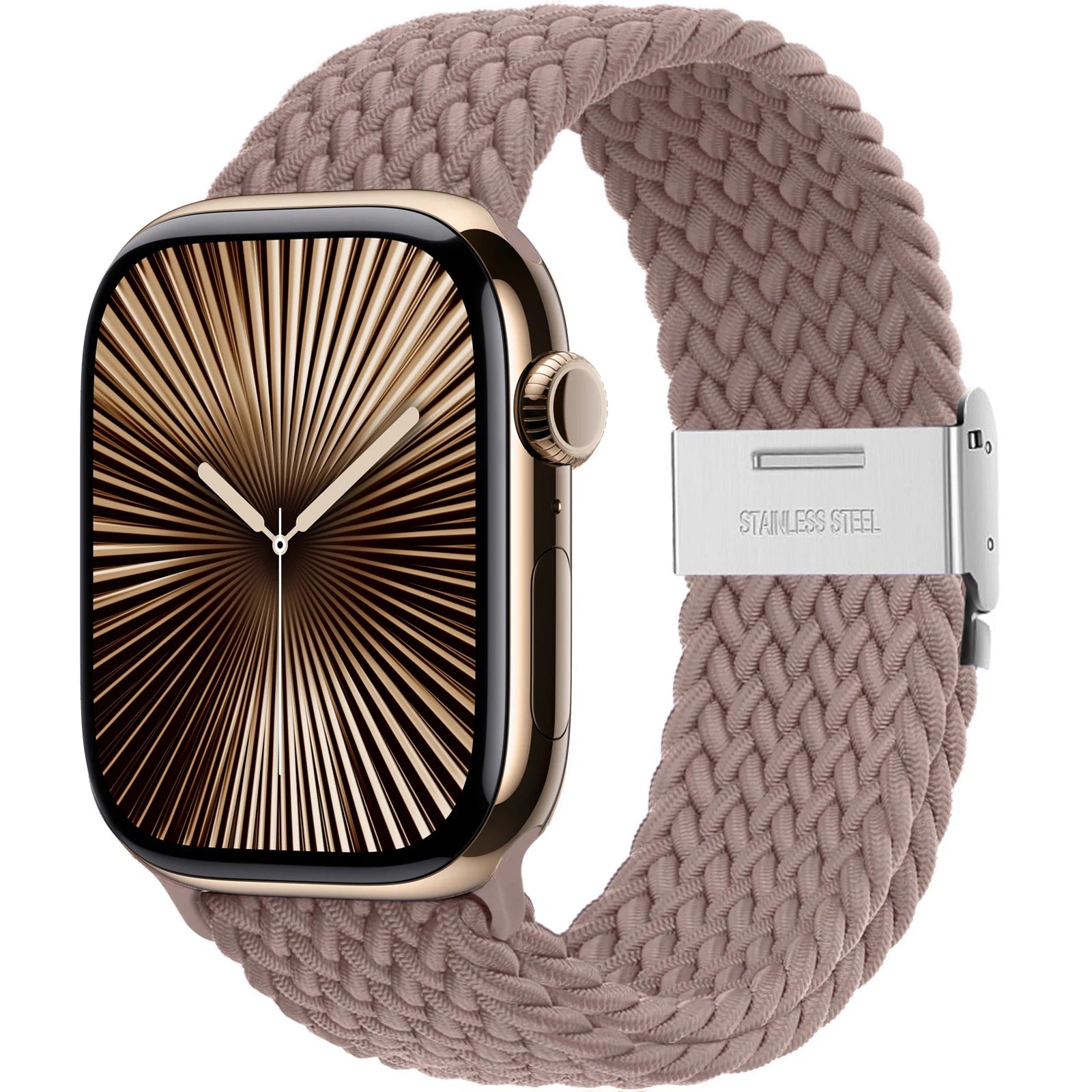 band For Apple Watch band 46mm 45mm 44mm 49mm 40mm 41mm 42mm Braided loop correa band Apple Watch Series 10 8 9 7 5 SE 6 4 Ultra
