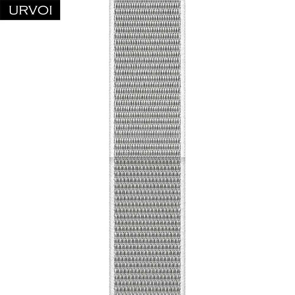 URVOI Sport Loop for Apple Watch Ultra 3 2 Series 11 10 9 8 SE3 Nylon loop for Apple Watch sport band 42mm 46mm breathabe hook fastener
