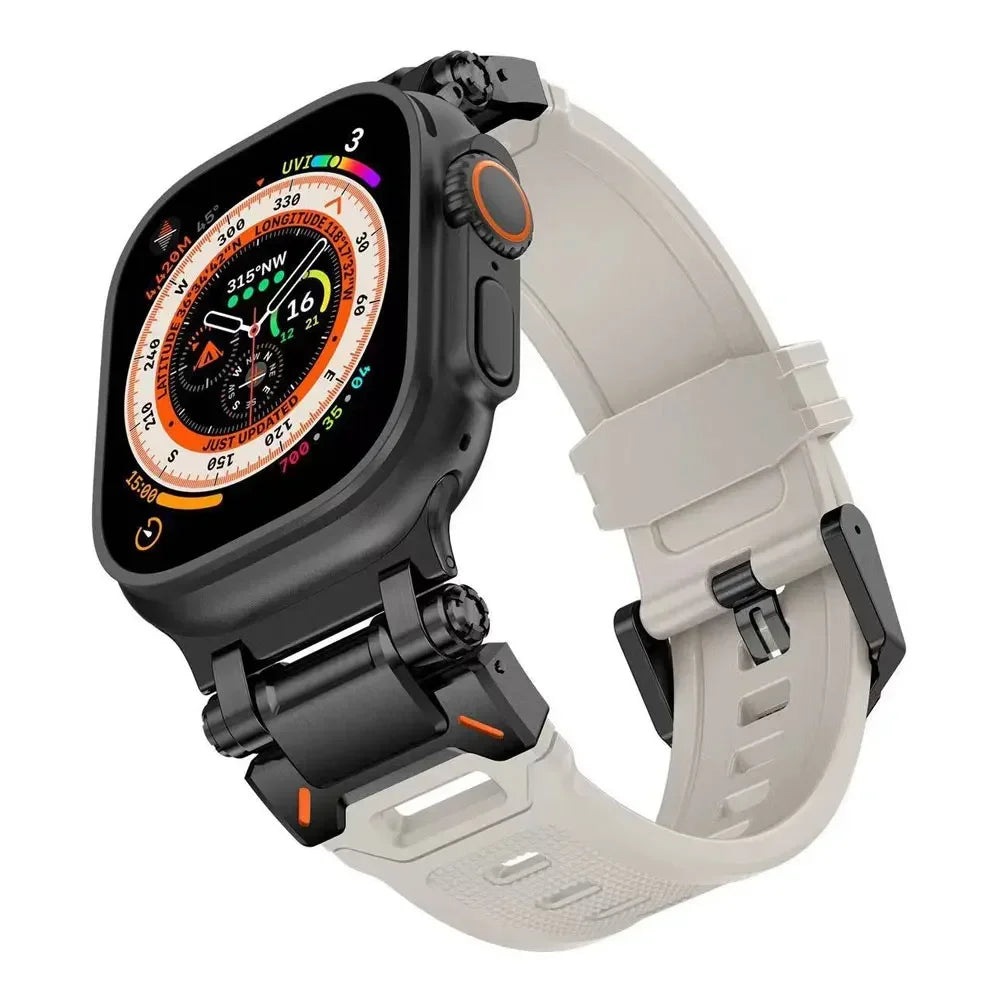 Single Tour band for Apple Watch Ultra 49mm band 44mm 45mm 46mm Men sport band Apple Watch Series 11 10 9 8 7 6 SE Luxury band