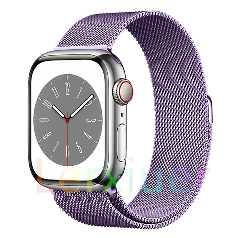 Milanese Loop band For Apple Watch band 11 42mm 46mm 44mm 40mm 41mm 45mm 49mm bands Apple Watch Series 10 9 8 7 6 Se3 Ultra 3 2