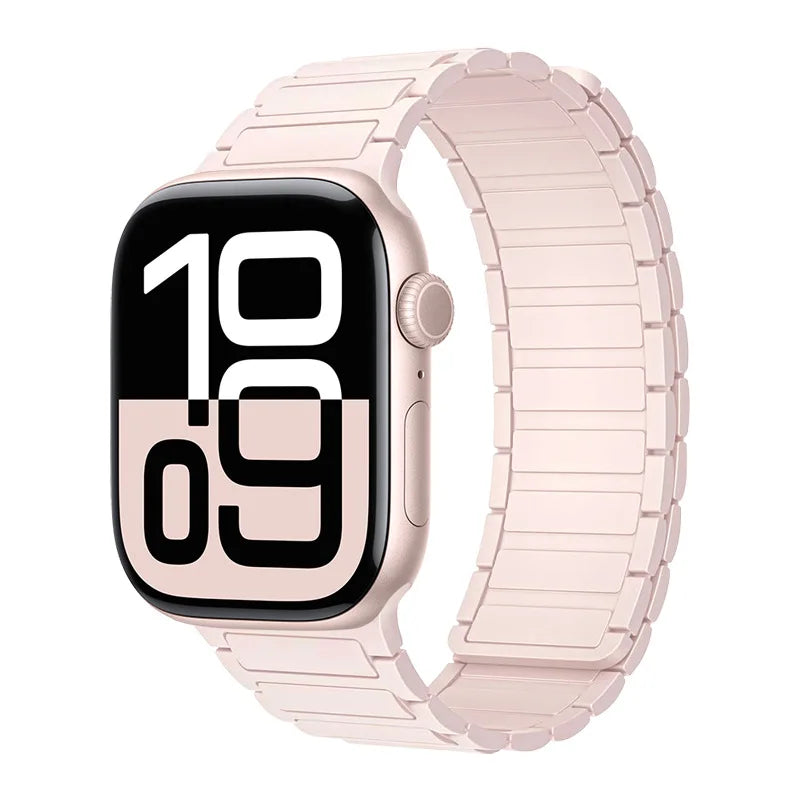 Magnetic Silicone band for Apple Watch Ultra 3 2 49mm 46mm 42mm 45mm 44mm 40mm 41mm band Apple Watch Series 11 10 9 8 7 6 SE band