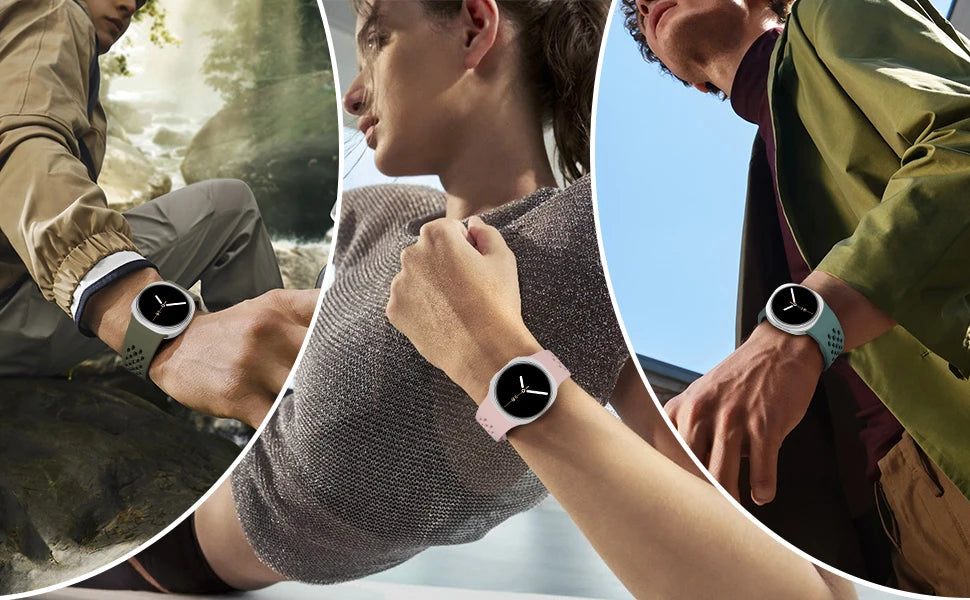 Silicone straps for Samsung Galaxy Watch 8 Strap 40/44mm Sport Bracelet correa Galaxy Watch 8classic 46mm wristband Accessories