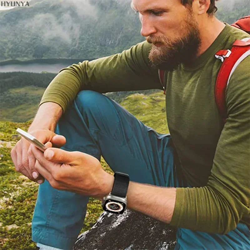 Alpine band for Apple Watch band Series 10 9 8 7 SE Ultra 2 41mm 42mm 45mm 46mm 49mm 40mm 44mm Apple Watch Correa watch band