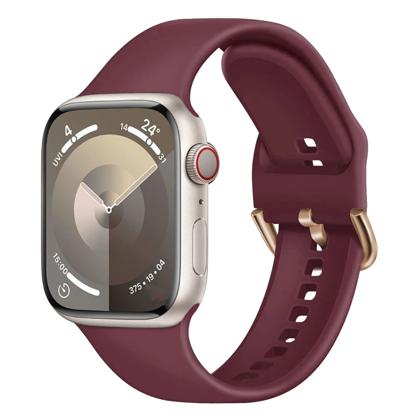 Silicone band For Apple Watch band 11 10 9 8 7 46mm 42mm 45mm 41mm Ultra 3 49mm sport band Apple Watch 6 5 4 SE 44mm 40mm Belt