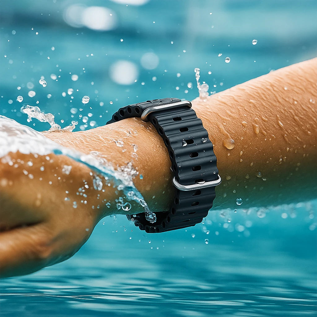 Ocean Band For Samsung Galaxy Watch 8 strap 44mm 40mm Accessories Sport Silicone Bracelet correa for Galaxy watch 8 classic 46mm