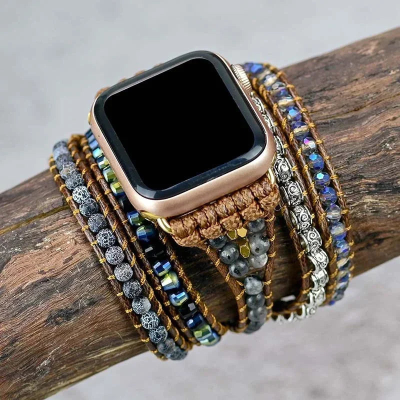 Bohemian band for Apple Watch band 44mm 40mm 42mm 38mm 41mm 45mm Handmade Jewelry bands Apple Watch Series 8 7 6 5 4 3 SE Ultra 49mm