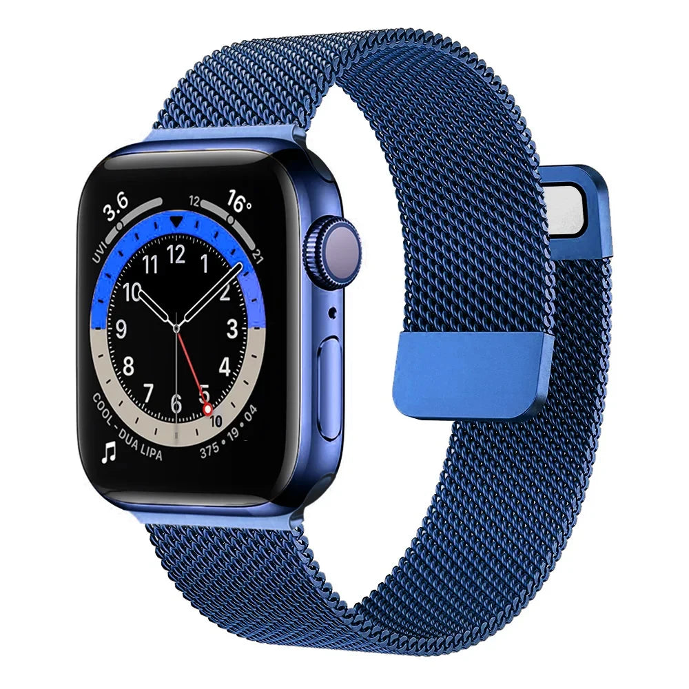 Milanese band For Apple Watch S10 46mm 42mm Ultra 2 49mm Magnetic band For Apple Watch Series 9 7 8 5 6 SE 44mm 45mm 41mm 40mm