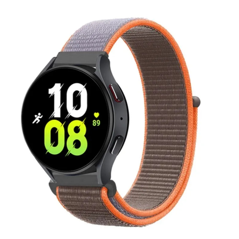 Nylon loop For Samsung Galaxy Watch 6 5 Pro/4/classic/gear s3 frontier/active Sport Bracelet Huawei watch gt2 3 22mm 20mm Strap