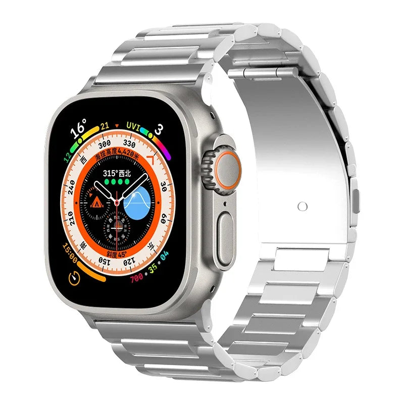 Titanium band for Apple Watch Ultra 3 2 Series 11 10 9 8 6 SE Luxury band For Apple Watch Ultra 49mm 45mm 46mm 44mm Correa band