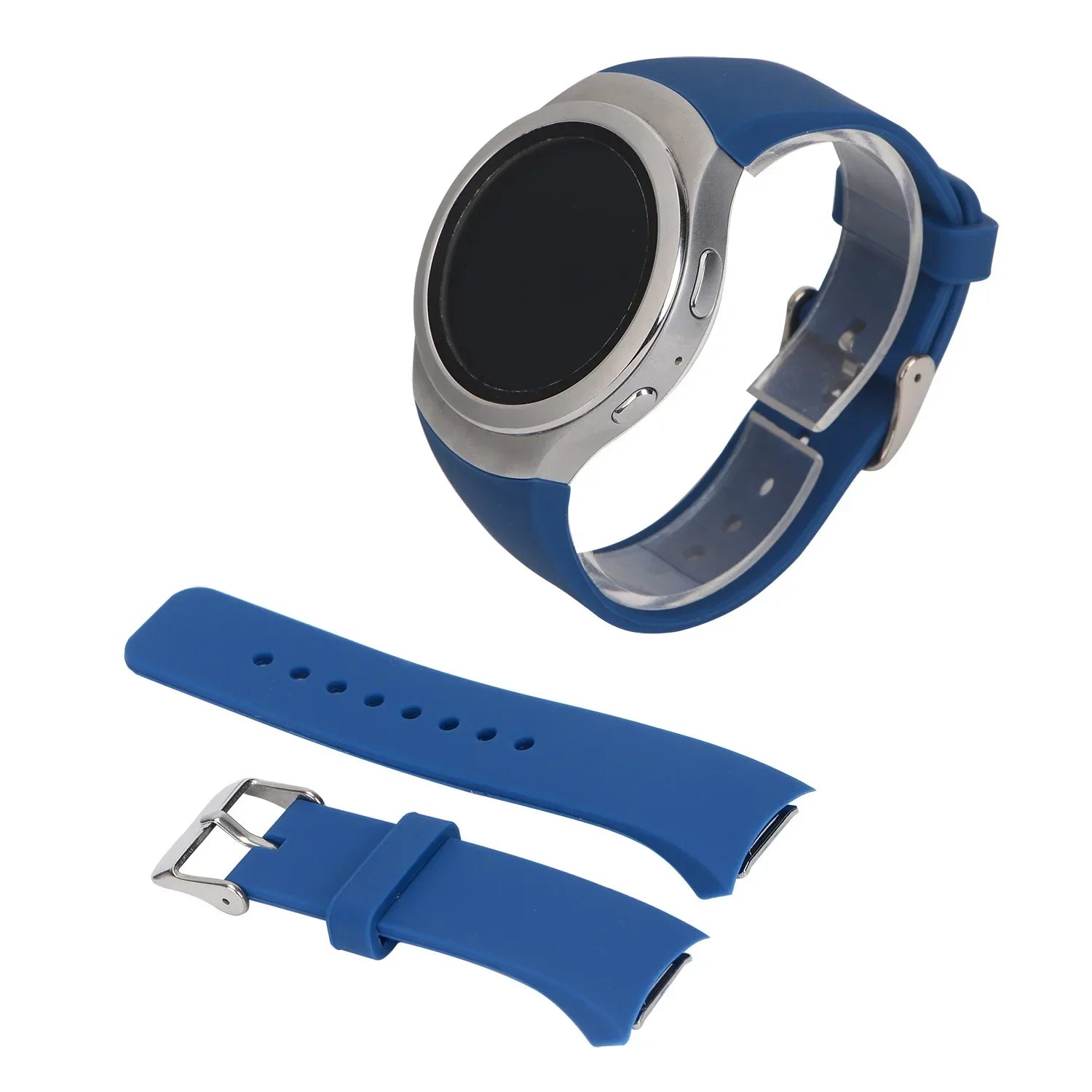 Silicone Watch Strap For Samsung Galaxy Gear S2 R720 Sport Smart Watch Replacement Bracelet For Gear S2 R720 Band