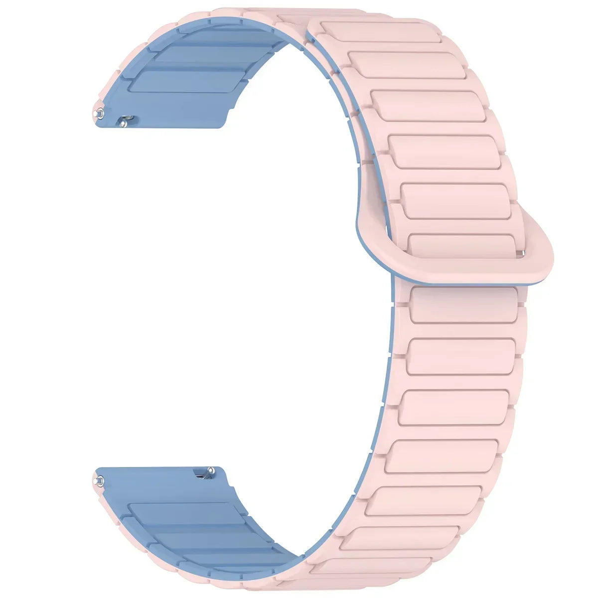 18mm 20mm 22mm Magnetic Loop Band for Samsung Galaxy Watch 7 6 5 4 44/40mm 6Classic Silicone Strap for Huawei Watch GT5 46mm