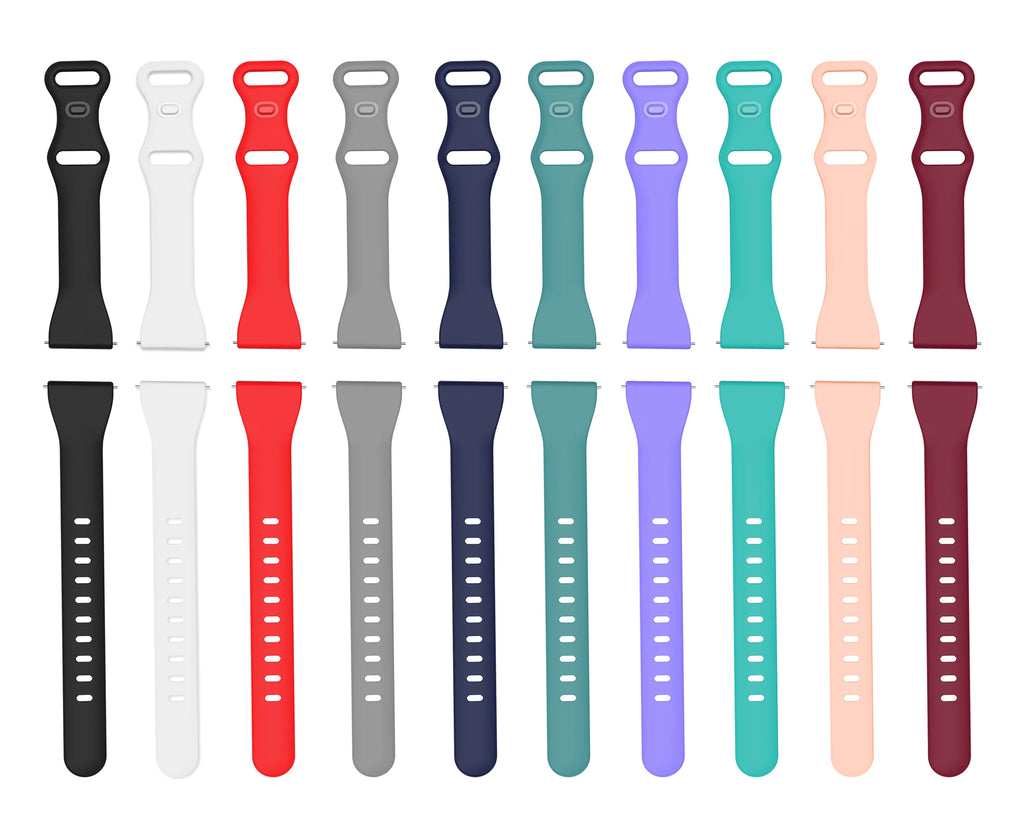 20mm 22mm Silming Strap for Huawei watch GT 4/2e/3 pro Sweatproof Silicone Sport Band For Samsung Galaxy watch 7/6/4/Classic/5