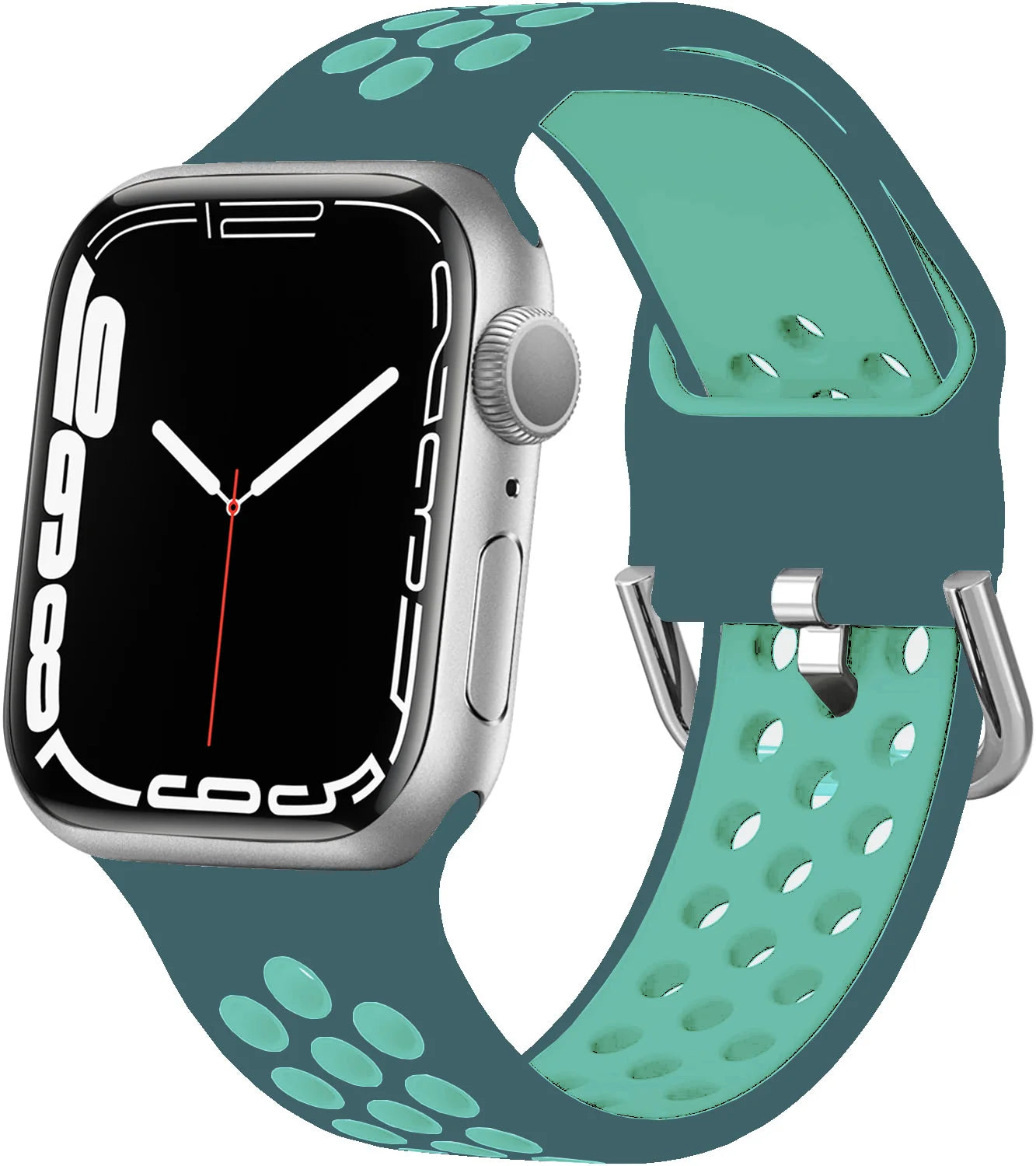 Silicone band For Apple Watch band 44mm 40mm 45mm 49mm 41mm 38mm 42mm 44mm band Apple Watch Ultra 2 Series 7 3 4 5 6 SE 8 Bands